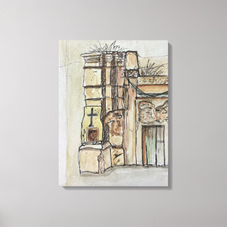 110 Via Libertà, Tropea, Italy Canvas Print