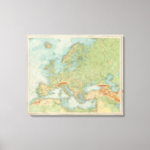 1112 European Physical Canvas Print
