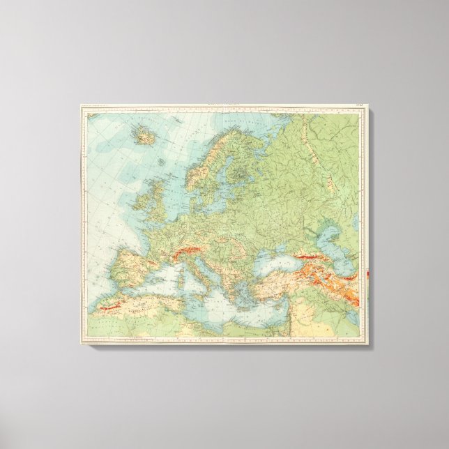 1112 European Physical Canvas Print (Front)
