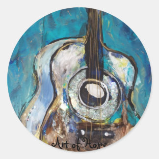 111308+1 174, Art of Hope Classic Round Sticker
