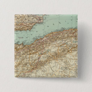 112 Morocco, Algeria, Tunisia 15 Cm Square Badge