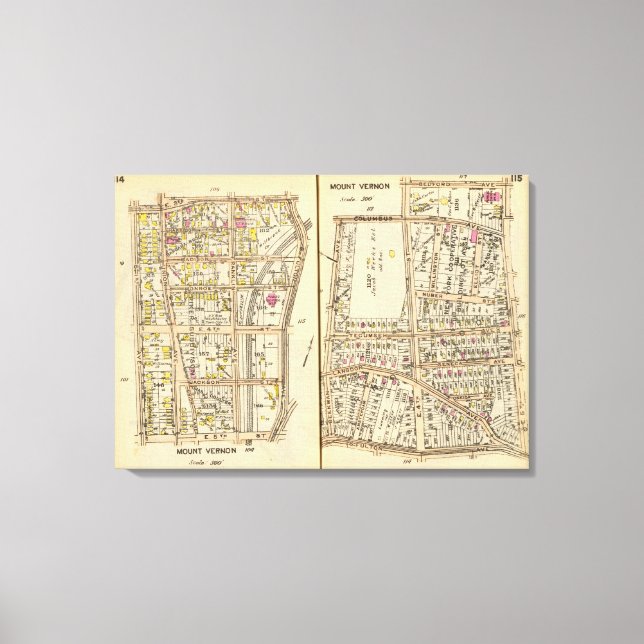 114115 Mt Vernon Canvas Print (Front)
