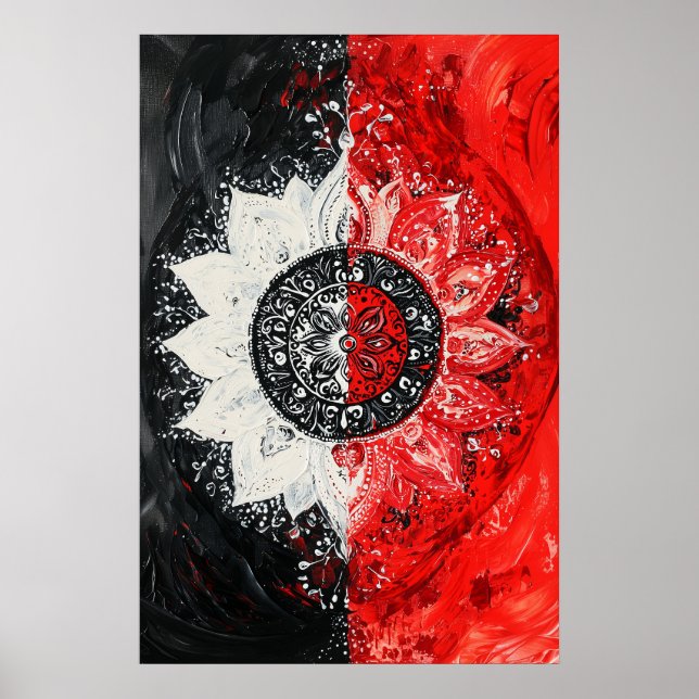 1150 Fire And Water Poster (Front)