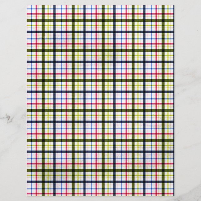 1162 PLAID COUNTRY BACKGROUND TEMPLATES TEXTURES P FLYER (Front)