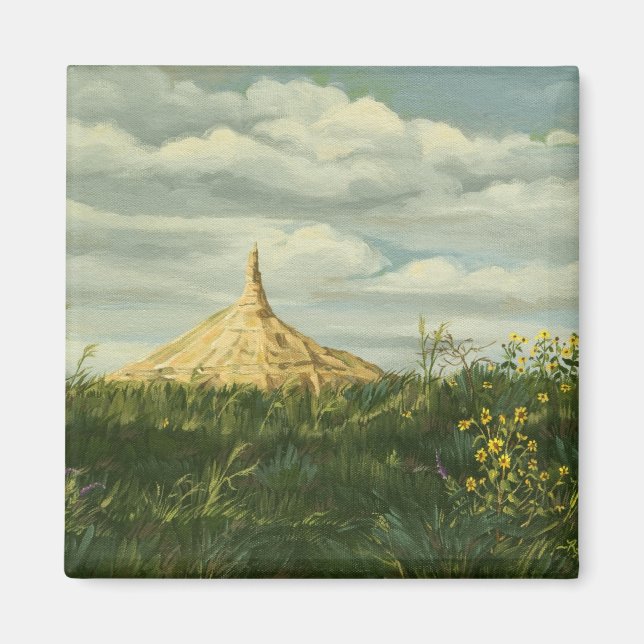 1170 Chimney Rock Landscape Magnet (Front)