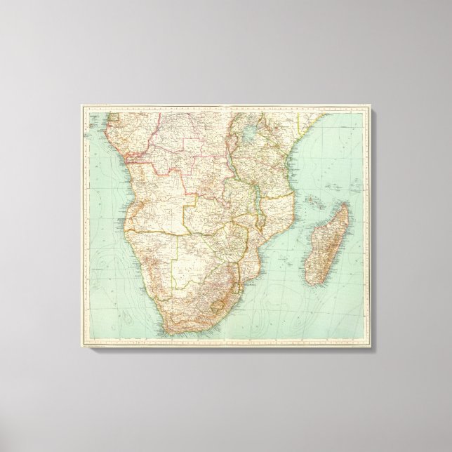 11819 South Africa Canvas Print (Front)