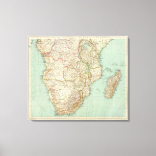 11819 South Africa Canvas Print