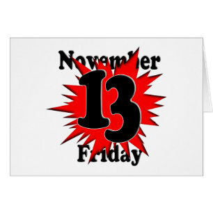 11-13 Friday the 13th