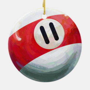 11 Ball Ceramic Tree Decoration