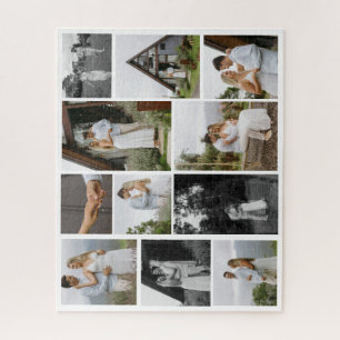 11 Custom Unique Photo Minimalistic Jigsaw Puzzle
