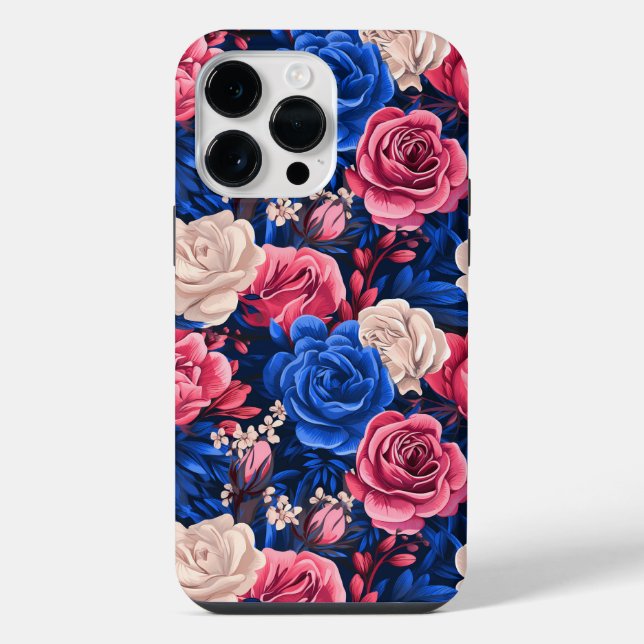 #11 Floral Pattern iPhone Case (Back)