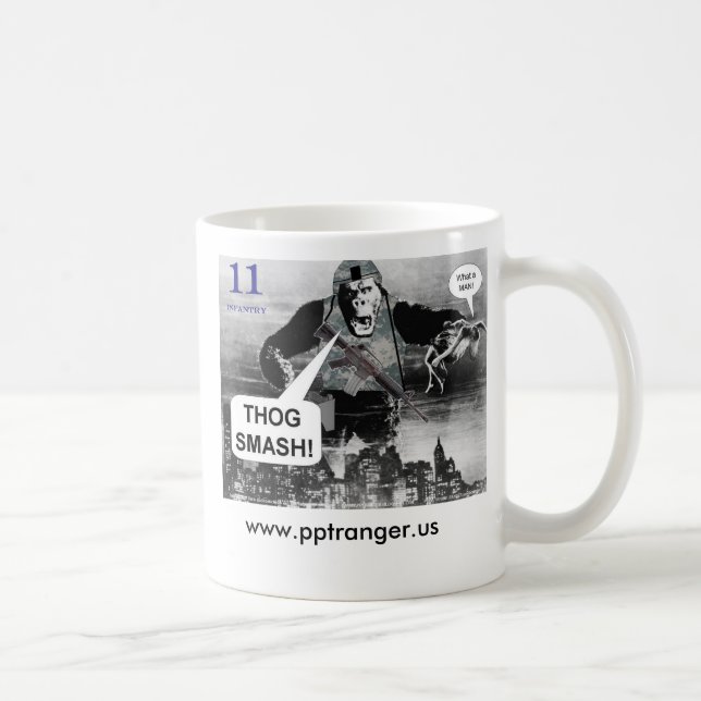 11 Infantry, Coffee Mug (Right)