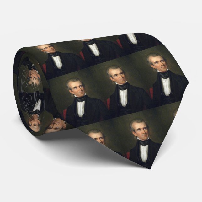 11 James Knox Polk Tie (Rolled)