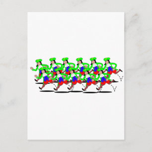 11 Lords Leaping Postcard