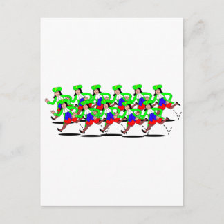 11 Lords Leaping Postcard