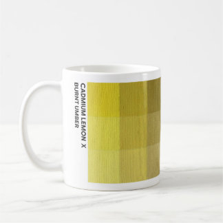 11 oz Cadmium Lemon x Burnt Umber Mug