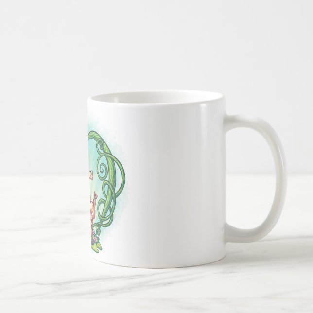11 oz. Forest song classic white mug (Right)