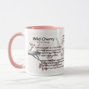 11 oz Mug "Wild Cherry" by Erin A Thomas (vibrant)