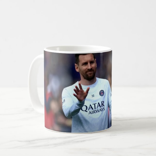 11-Oz Soccer Cup Ceramics W-PT ZLE (Front Left)