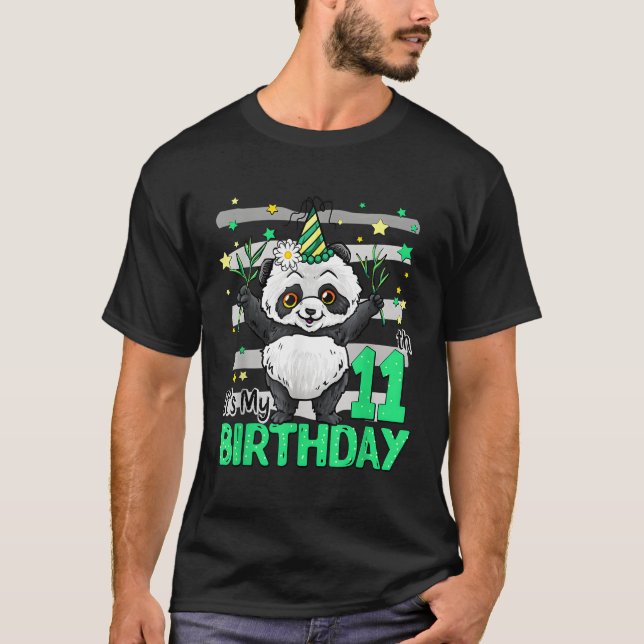11 Panda 11Th Panda T-Shirt (Front)