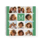 11 Photo Collage Monogram CAN EDIT COLOR