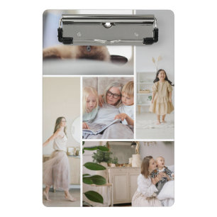 11 Photo Collage Template Personalised Mini Clipboard
