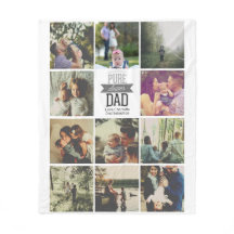 11 photos collage personalised Fathers Day