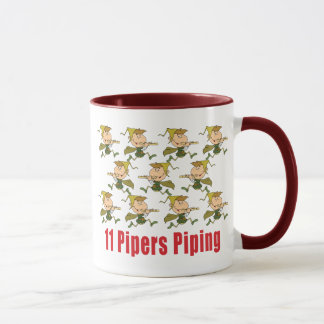 11 Pipers Piping Mugs