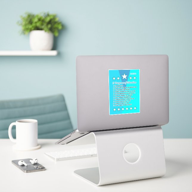 11 Purposes of Education (Laptop On Desk)