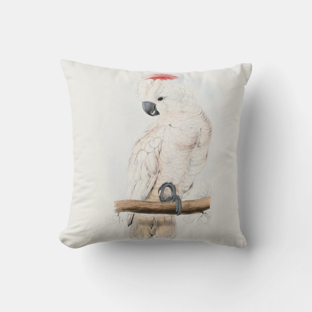 #11-Salmon-crested cockatoo Cushion (Front)