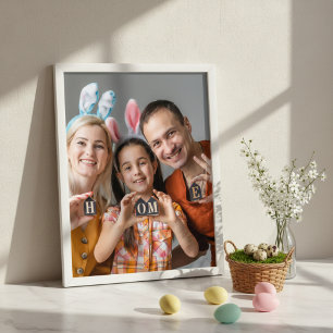 11" x 14" Family Photo Premium Easter Satin Print