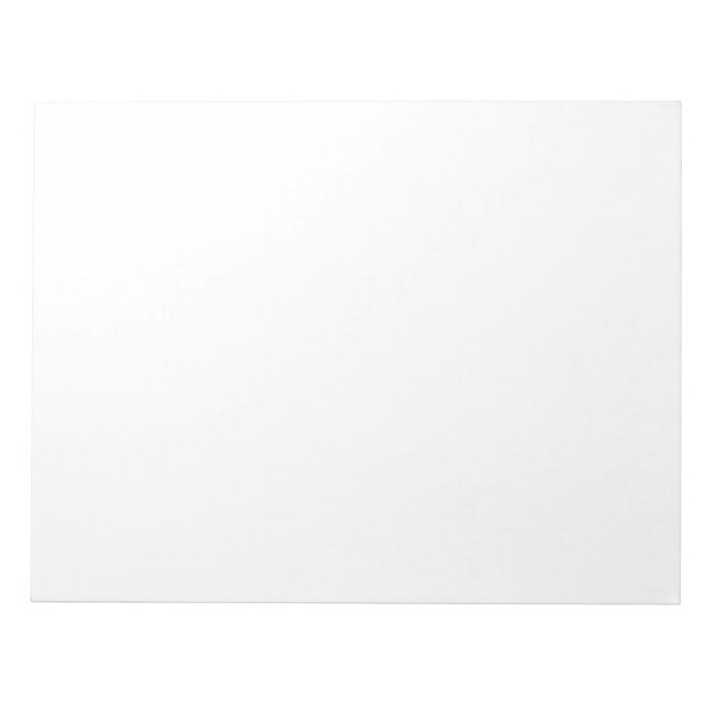 11" x 8.5" 40-page Notepad Notebook (Front)