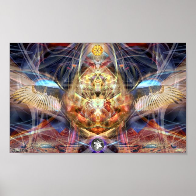 11" x 8.5" glossy poster of "Dreams of Egypt" (Front)