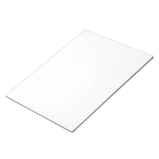 11" x 8.5" Notepad - 40 pages (Angled)