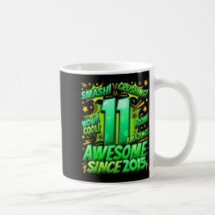 11 Year Old For Boys 11th Birthday Boy 11 Year Old Coffee Mug