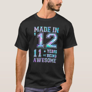 11 Year Old Girl  For 11th Birthday  Born In 2012 T-Shirt