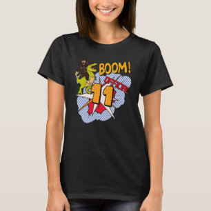 11 Year Old Laser tag game gamer Lasertag 11 birth T-Shirt