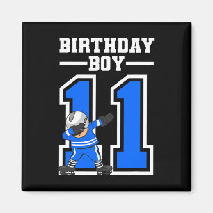 11 Years Old Boy Ice Hockey Player 11th Birthday Y Magnet