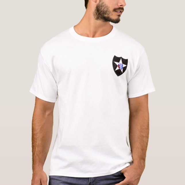 11B 2nd Infantry Division T-Shirt (Front)