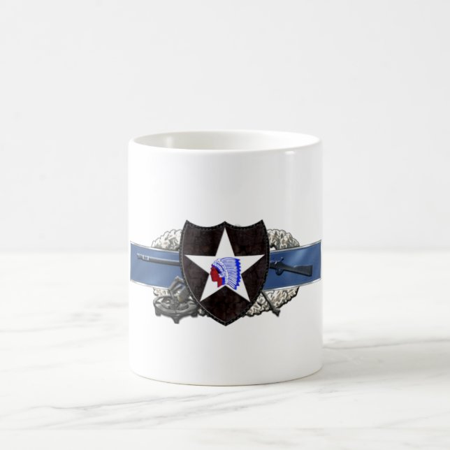 11C 2nd Infantry Division Coffee Mug (Center)