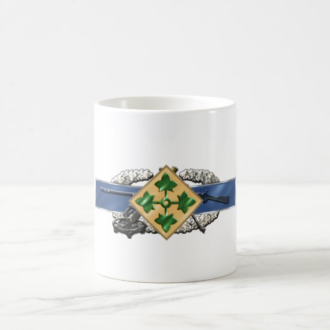 11C 4th Infantry Division Coffee Mug (Center)