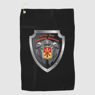 11th Air Defence Brigade Customised Shield Golf Towel