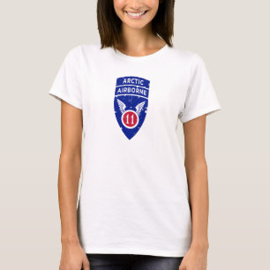 11th Airborne Division "Arctic Angels" Distressed T-Shirt