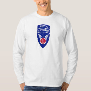 11th Airborne Division "Arctic Angels" Distressed T-Shirt