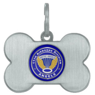 11th Airborne Division Arctic Angels Pet ID Tag