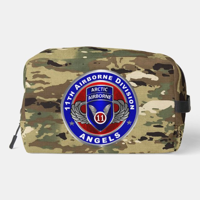 11th Airborne Division  Dopp Kit (Back)