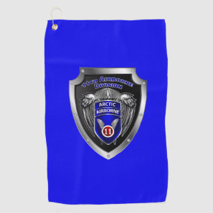 11th Airborne Division Golf Towel