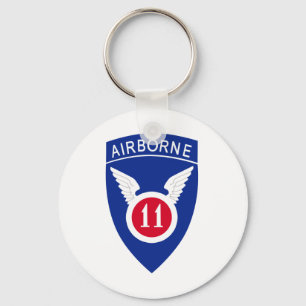 11th Airborne Division Key Ring