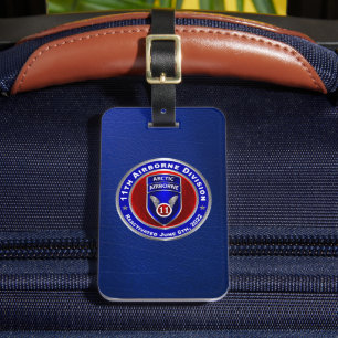 11th Airborne Division Luggage Tag