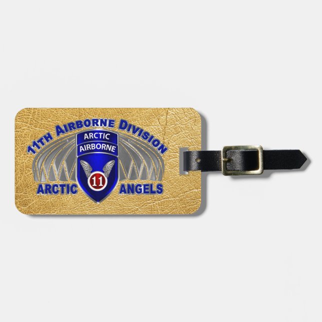 11th Airborne Division  Luggage Tag (Front Horizontal)